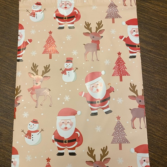 Christmas Santa Poly Mailers 10x13 Pack of 25 🎄 - Picture 4 of 4